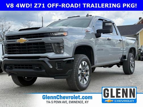 Slate Gray Metallic 2025 Chevrolet Silverado 2500 Custom