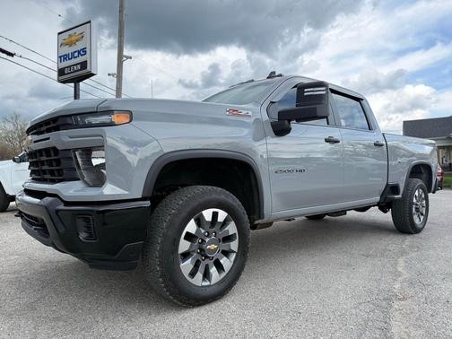 Slate Gray Metallic 2025 Chevrolet Silverado 2500 Custom