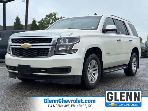 White Diamond Clearcoat 2015 Chevrolet Tahoe LT