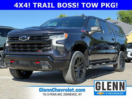 Dark Ash Metallic 2023 Chevrolet Silverado 1500 LT Trail Boss