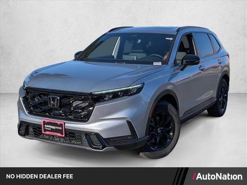 Solar Silver Metallic 2026 Honda CR-V Hybrid Sport-L AWD