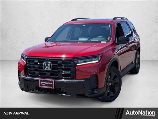 Radiant Red Metallic II 2026 Honda Pilot Black Edition
