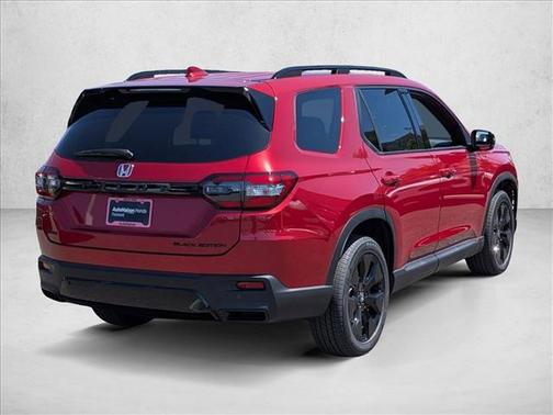 Radiant Red Metallic II 2026 Honda Pilot Black Edition