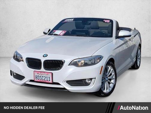 White 2015 BMW 228 228i