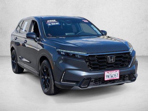 Silver/Gray 2025 Honda CR-V EX AWD