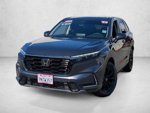 Silver/Gray 2025 Honda CR-V EX AWD