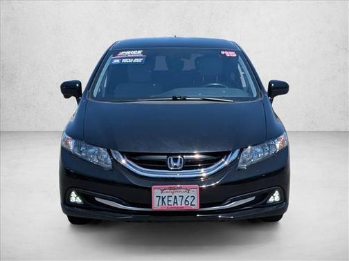 Crystal Black Pearl 2015 Honda Civic Hybrid Base