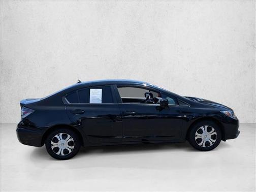 Crystal Black Pearl 2015 Honda Civic Hybrid Base