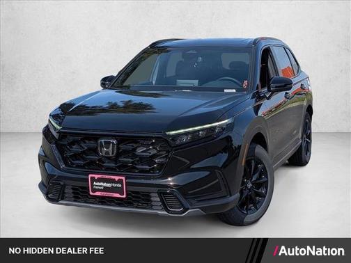 Crystal Black Pearl 2026 Honda CR-V Hybrid Sport-L AWD