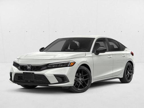 Platinum White Pearl 2023 Honda Civic Sport