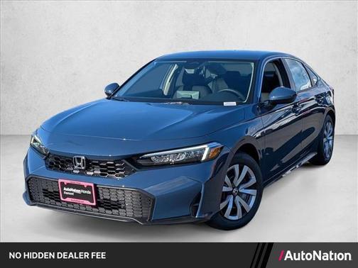 Blue Lagoon Pearl 2026 Honda Civic LX
