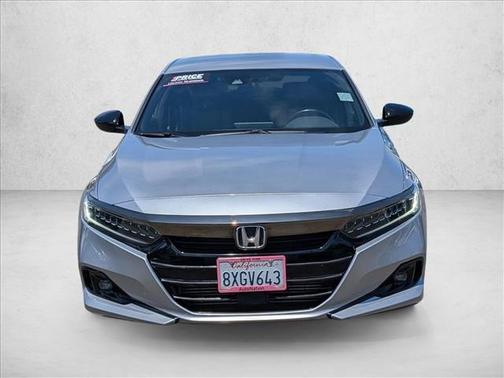 Silver/Gray 2021 Honda Accord Sport 1.5T