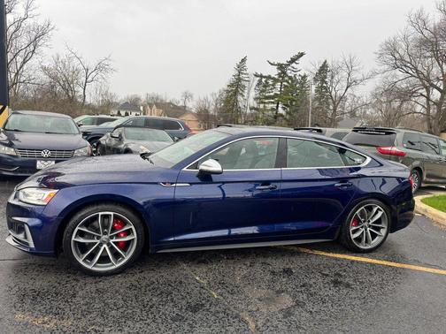 Blue 2018 Audi S5 3.0T Prestige