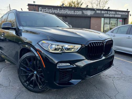 Black 2020 BMW X5 M50i