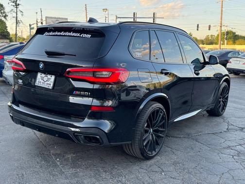 Black 2020 BMW X5 M50i