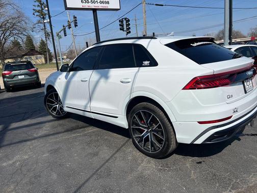 White 2019 Audi Q8 3.0T Premium Plus