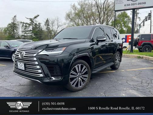 Black 2024 Lexus LX 600 Luxury