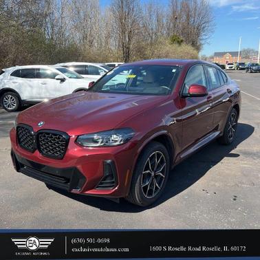 Red 2023 BMW X4 xDrive30i