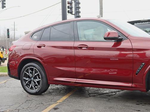 Red 2023 BMW X4 xDrive30i