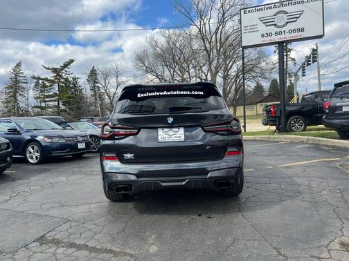 Gray 2021 BMW X3 M40i