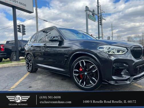 Gray 2021 BMW X3 M40i