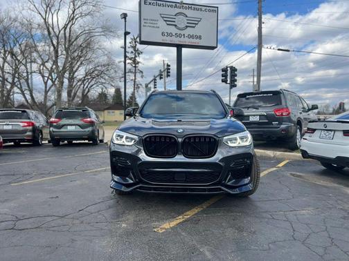 Gray 2021 BMW X3 M40i