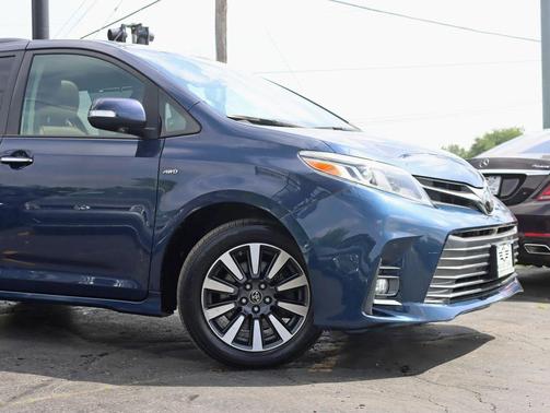 Blue 2020 Toyota Sienna Limited