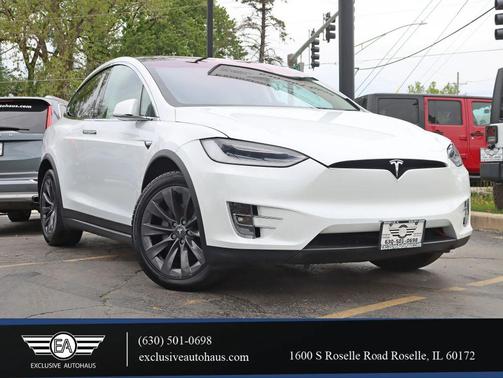 White 2018 Tesla Model X 100D