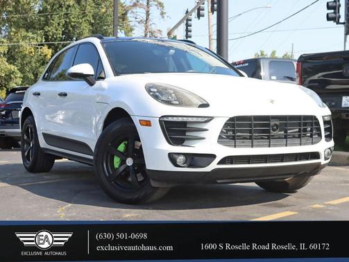 White 2018 Porsche Macan Sport Utility 4D