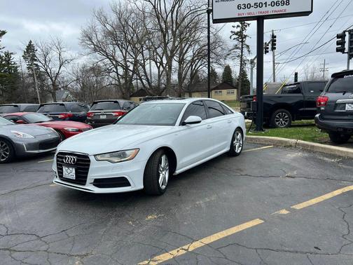 White 2014 Audi A6 3.0 TDI Premium Plus