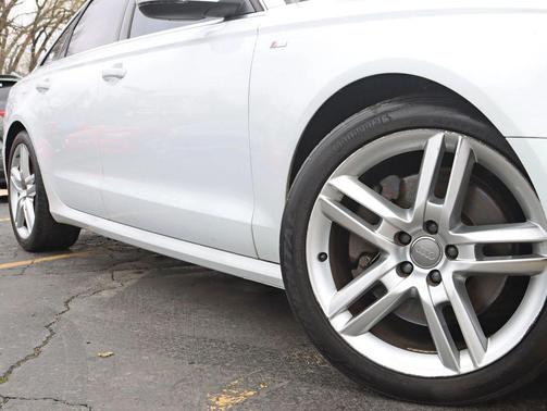 White 2014 Audi A6 3.0 TDI Premium Plus