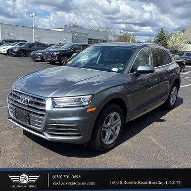 Gray 2019 Audi Q5 45 Premium