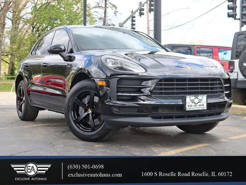Black 2021 Porsche Macan Macan Sport Edition