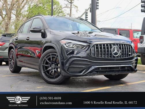 Black 2021 Mercedes-Benz AMG GLA 35 4MATIC