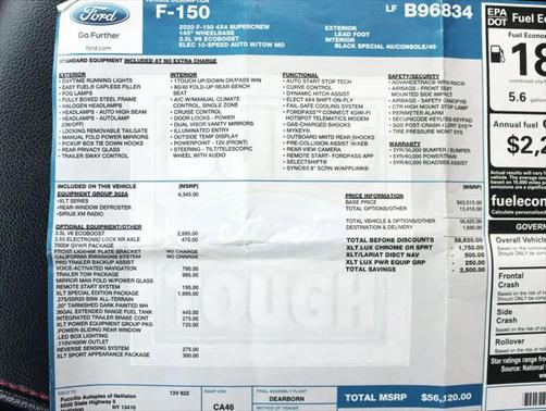 2020 Ford F-150 XLT