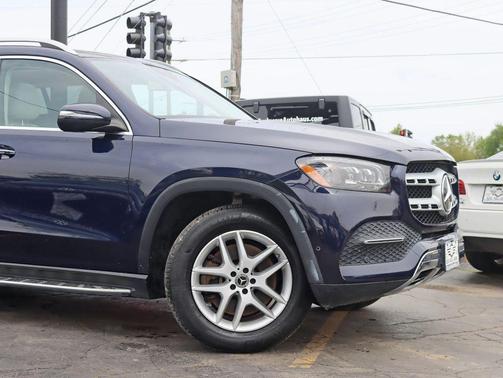 Blue 2020 Mercedes-Benz GLS 450 4MATIC
