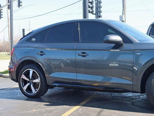 Gray 2023 Audi Q5 45 S line Premium Plus