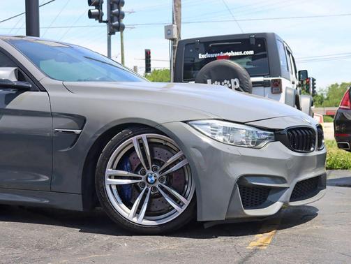 Gray 2017 BMW M4 Base