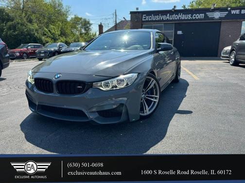Gray 2017 BMW M4 Base