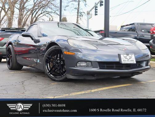 Gray 2010 Chevrolet Corvette Base