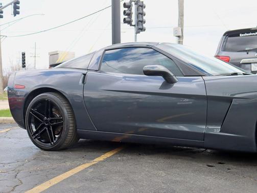Gray 2010 Chevrolet Corvette Base