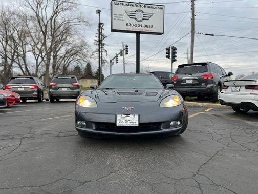 Gray 2010 Chevrolet Corvette Base