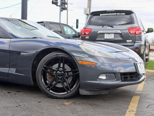 Gray 2010 Chevrolet Corvette Base