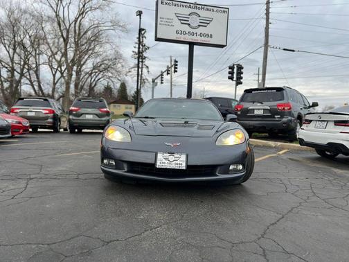 Gray 2010 Chevrolet Corvette Base