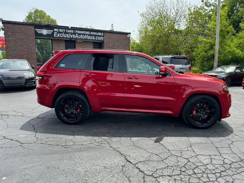Red 2018 Jeep Grand Cherokee SRT