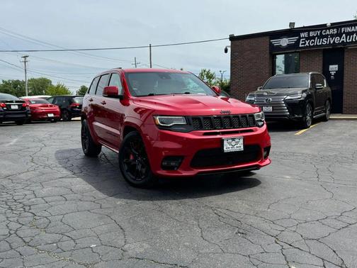 Red 2018 Jeep Grand Cherokee SRT