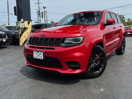 Red 2018 Jeep Grand Cherokee SRT