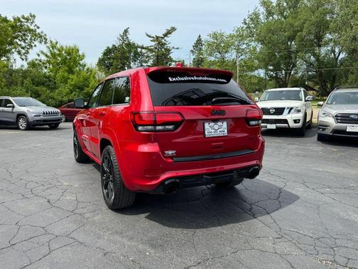 Red 2018 Jeep Grand Cherokee SRT