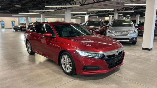 Radiant Red Metallic 2018 Honda Accord LX