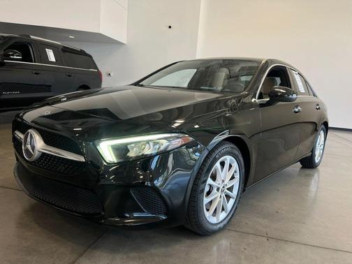 Black 2019 Mercedes-Benz A-Class A 220 Sedan 4D